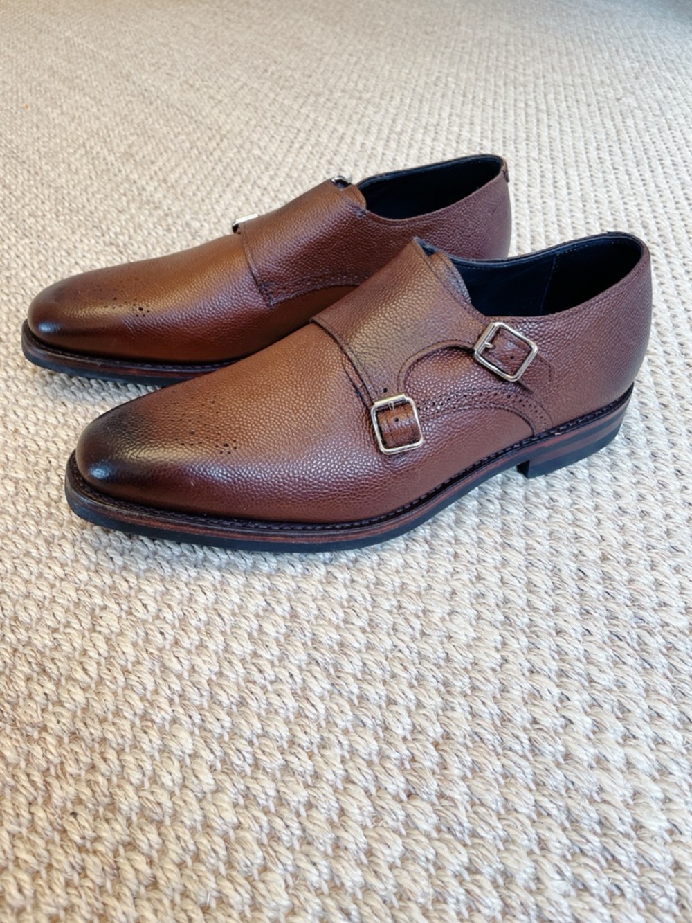 Allen Edmond’s NEW St. John's Double Monk Strap Dress Shoe Mens 10